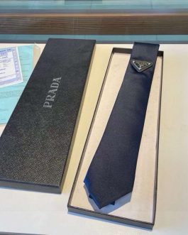 Prada silk tie