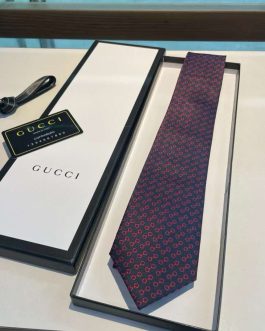 шелковый галстук Gucci