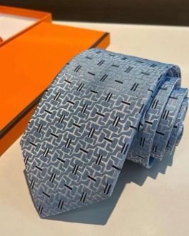 Hermes silk tie