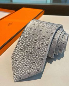 Hermes silk tie