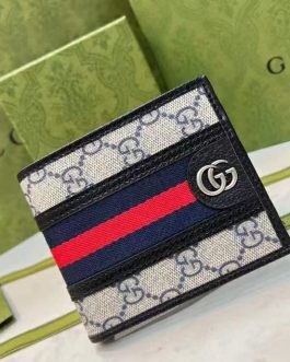 Gucci men's wallet, skin