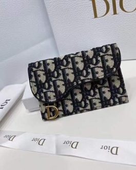 Dior leather wallet