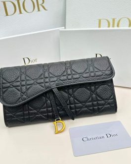 Dior leather wallet