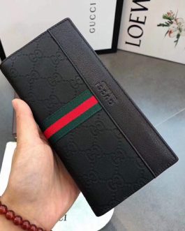 Gucci men's wallet, skin