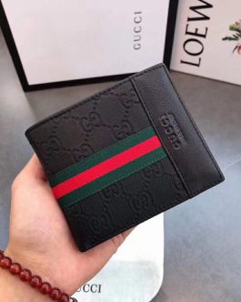 Gucci men's wallet, skin