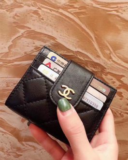 Chanel leather wallet