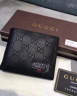 Gucci men's wallet, skin