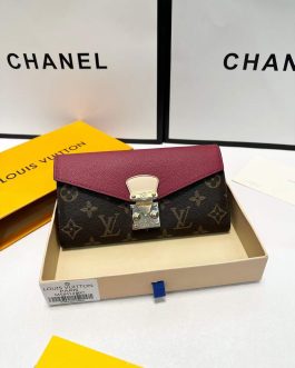 Louis Vuitton leather wallet