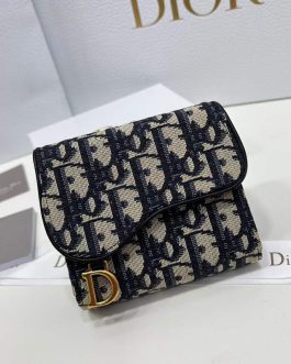 Dior leather wallet