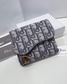 Dior leather wallet