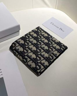 Dior men's wallet, river skin