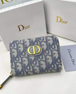 Dior leather wallet