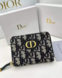 Dior leather wallet