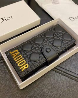 Dior leather wallet