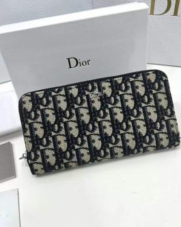 Dior leather wallet