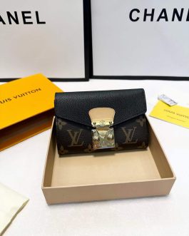 Louis Vuitton leather wallet