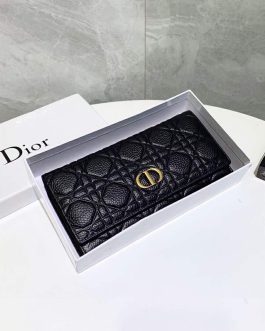 Dior leather wallet