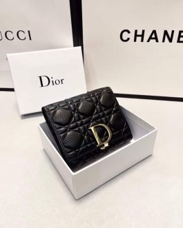 Dior leather wallet