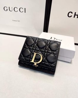 Dior leather wallet