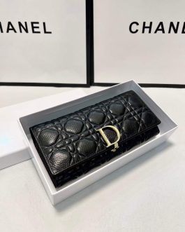 Dior leather wallet