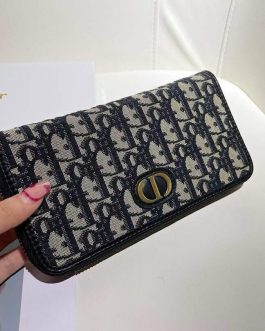 Dior leather wallet