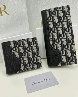 Dior men's wallet, skin