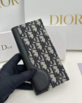 Dior men's wallet, skin