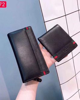 Gucci men's leather wallet