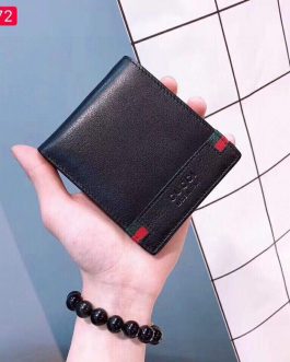 Gucci men's leather wallet