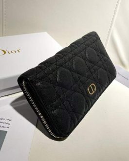 Dior leather wallet