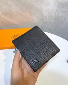 Hermes leather men's wallet