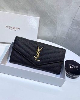 КОШЕЛЕК YSL, кожа ручной работы