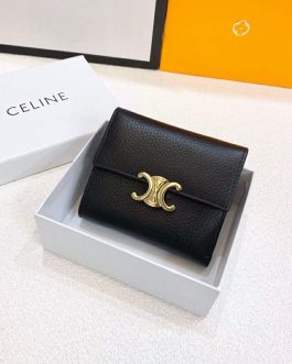 Celine leather wallet