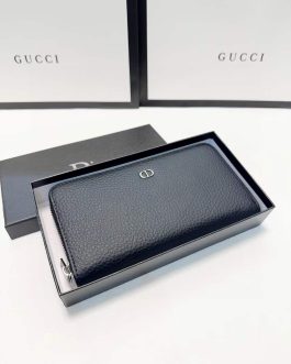 Dior leather wallet