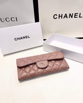 Chanel leather wallet