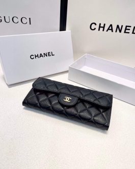 Chanel leather wallet