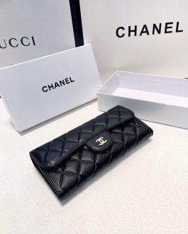 Chanel leather wallet