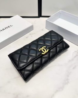 Chanel leather wallet