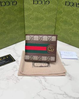 Gucci men's leather wallet