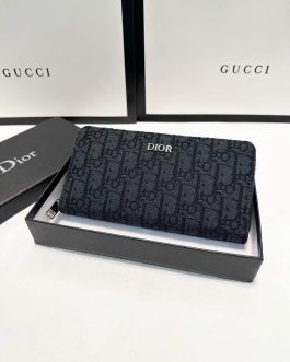 Dior leather wallet