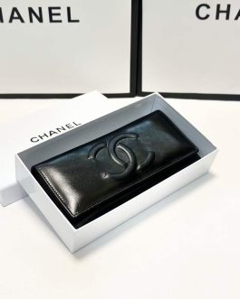 Chanel leather wallet