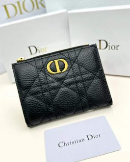 Dior leather wallet