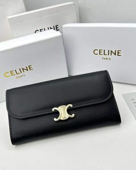 Celine leather wallet