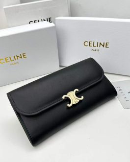 Celine leather wallet