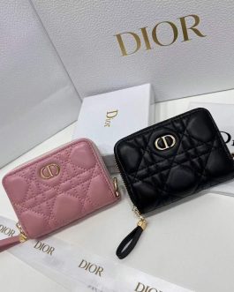 Dior leather wallet