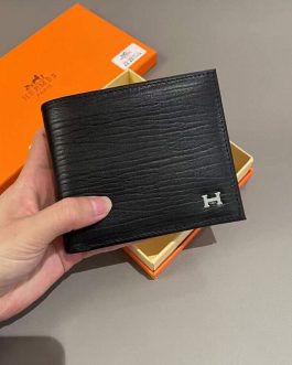 Hermes leather men's wallet