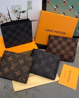 PORTFEL męski Louis Vuitton skóra