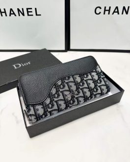 Dior leather wallet