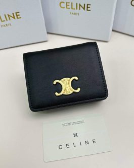 Celine leather wallet