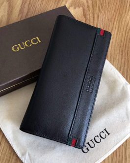 Мужской кожаный кошелек Gucci